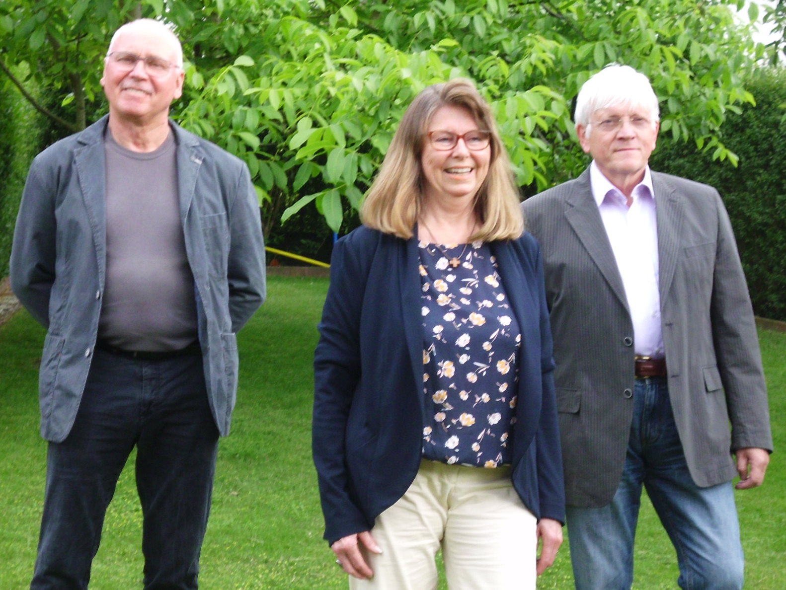 Der neue geschäftsführende LBA-Vorstand (von links): Günter Schlüter, Liz Barnacott, Dr. Hermann Ottensmeier